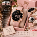 Floral Luxury Women's Digital Smartwatch