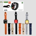 Smart Watch KW2 MAX with Amoled Display with 3 Straps